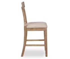 Ryder Gray Wash Upholstered Woven Rattan Counter Stool 7 Ryder Gray Wash Upholstered Woven Rattan Counter Stool -Home Style Shop 810543092 4