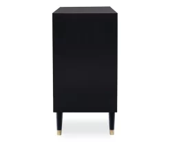 Urban Fresh Black & Gold 6-Drawer Textured Geometric Dresser -Home Style Shop 810543103 4