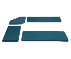 Morgan Vintage Blue 4-Piece Polyester Nook Cushion Set -Home Style Shop 810543123 4