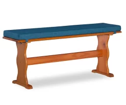 Morgan Vintage Blue 4-Piece Polyester Nook Cushion Set -Home Style Shop 810543123 5