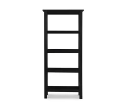 Richland Black 4-Shelf Bookcase 7 Richland Black 4-Shelf Bookcase -Home Style Shop 810543156 3