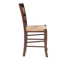 Bordeaux Walnut Handwoven Ladder Back Side Chairs, 2-Pack -Home Style Shop 810543200 A1