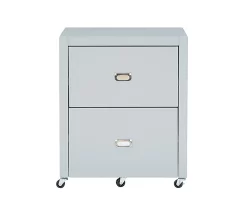 Kari Gray 2-Drawer Rolling Filing Cabinet -Home Style Shop 810543238 3