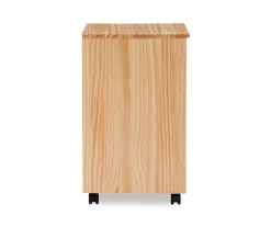 Craft Mate Natural Wood 6-Drawer Rolling Storage Cart -Home Style Shop 810543290 4