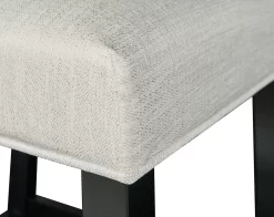 Blaire White Glitz Nailhead Bar Stool 10 Blaire White Glitz Nailhead Bar Stool -Home Style Shop 810543340 3