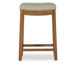 Brooke 26" Backless Nailhead Counter Stool -Home Style Shop 810543415 3