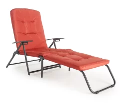 Real Living Padded Folding Lounge Chair