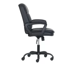 Real Living Faux Leather Office Chair 22 Real Living Faux Leather Office Chair -Home Style Shop 810547500 1