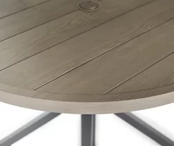 Broyhill Sandpointe Steel Round Patio Dining Table -Home Style Shop 810554377 2 1