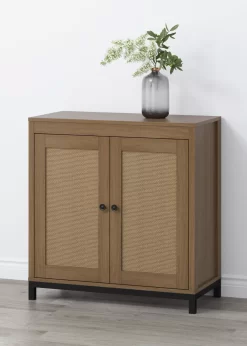 Real Living Seven Hills Cane Door Storage Cabinet -Home Style Shop 810561049 11