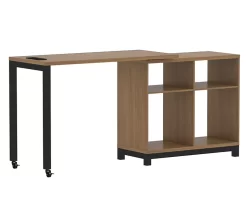 Real Living Seven Hills Metal & Melamine 4-Cube Pivot Desk With USB Charging 15 Real Living Seven Hills Metal & Melamine 4-Cube Pivot Desk With USB Charging -Home Style Shop 810561090 3 1