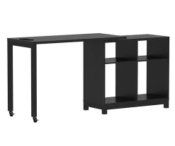 Real Living Seven Hills Metal & Melamine 4-Cube Pivot Desk With USB Charging 20 Real Living Seven Hills Metal & Melamine 4-Cube Pivot Desk With USB Charging -Home Style Shop 810561092 3