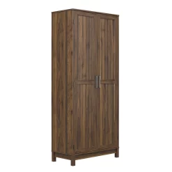 Seven Hills Columbia Walnut 2-Door Storage Cabinet
