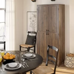 Seven Hills Columbia Walnut 2-Door Storage Cabinet -Home Style Shop 810563167 41