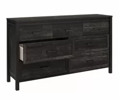Silverton Black Oak 7-Drawer Dresser -Home Style Shop 810569986 4