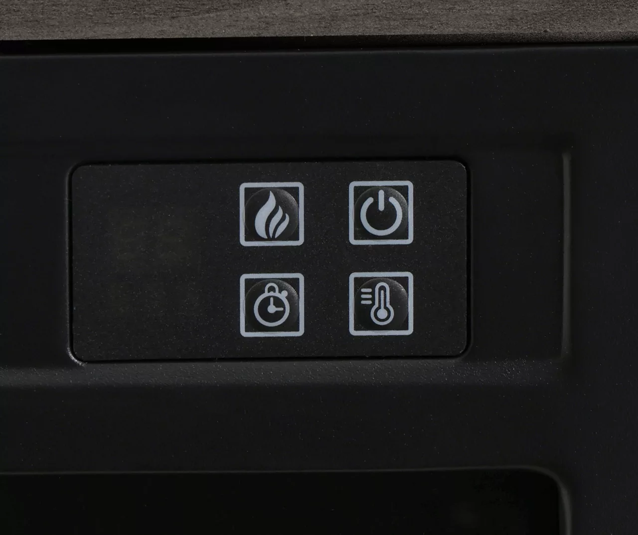 54" Gray Electric Fireplace Console 3 54" Gray Electric Fireplace Console - Image 3