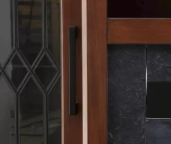 66" Heirloom Cherry Electric Fireplace Console 11 66" Heirloom Cherry Electric Fireplace Console -Home Style Shop 810570830 1 1