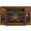 66" Heirloom Cherry Electric Fireplace Console