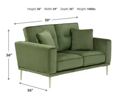 Signature Design By Ashley Macleary Loveseat 25 Signature Design By Ashley Macleary Loveseat -Home Style Shop 810573758 71