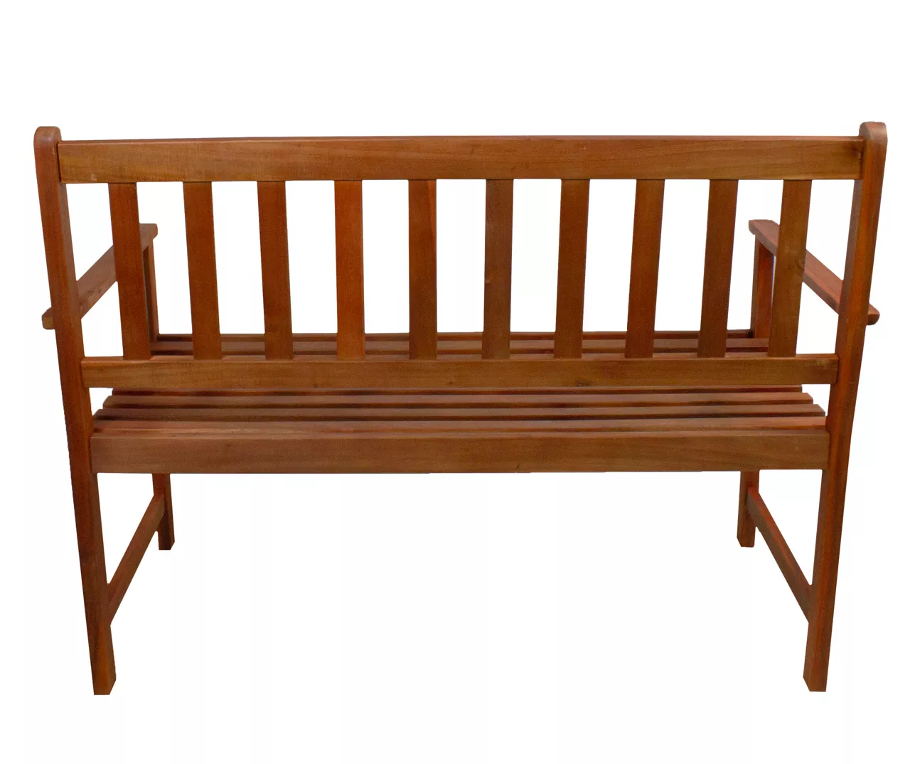 Northlight Light Brown Acacia Wood Patio Bench 3 Northlight Light Brown Acacia Wood Patio Bench - Image 3