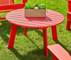 Glitzhome 5-Piece Adirondack Outdoor Chair & Coffee Table Set -Home Style Shop 810581949 3