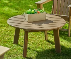 Glitzhome 5-Piece Adirondack Outdoor Chair & Coffee Table Set -Home Style Shop 810582012 3