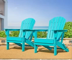 Glitzhome Adirondack Outdoor Folding Chairs, 2-Pack -Home Style Shop 810582224 2