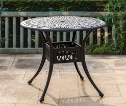 Cast Aluminum Patio Dining Table