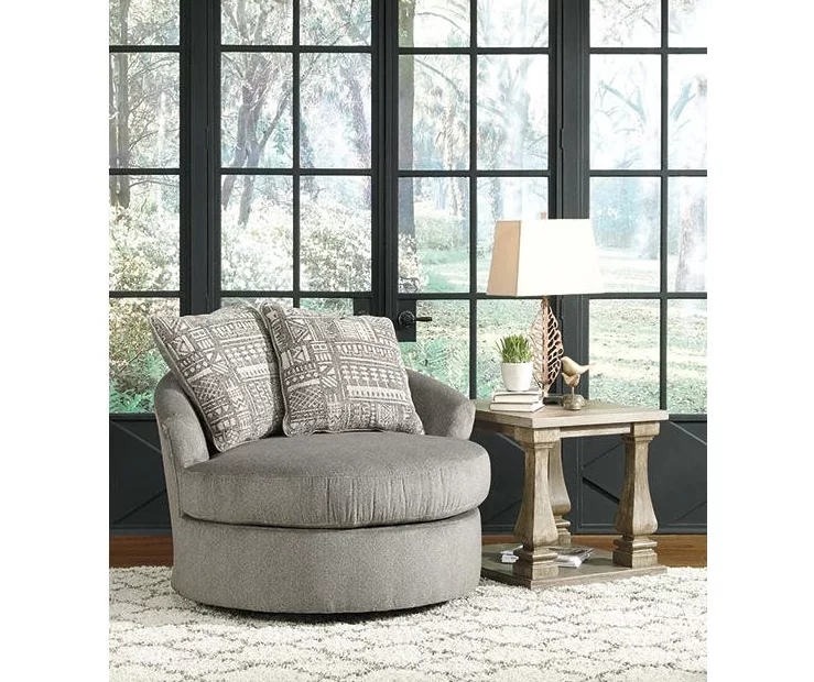 Soletren Ash Swivel Accent Chair 5 Soletren Ash Swivel Accent Chair - Image 5