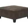 Signature Design By Ashley Navi Faux Leather Oversized Accent Ottoman