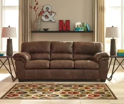 Bladen Coffee Faux Leather Sofa 6 Bladen Coffee Faux Leather Sofa -Home Style Shop 810587476 2