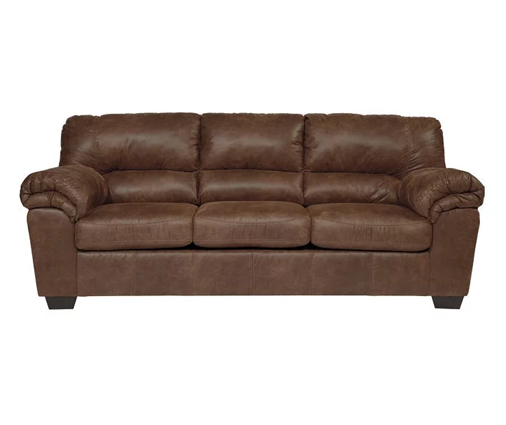 Bladen Coffee Faux Leather Sofa 1 Bladen Coffee Faux Leather Sofa
