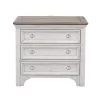 Glendale Estates 3-Drawer Nightstand With USB Charging
