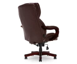 Serta Conway Big & Tall Bonded Leather Office Chair -Home Style Shop 810590315 5 1