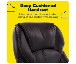 Mitchell Roasted Chestnut Vegan Leather Office Chair -Home Style Shop 810590318 10