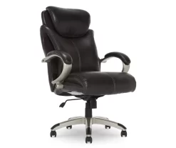 Dayton Dark Brown Big & Tall Bonded Leather Office Chair 10 Dayton Dark Brown Big & Tall Bonded Leather Office Chair -Home Style Shop 810590372 4