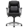 Anniston Black Bonded Leather Office Chair