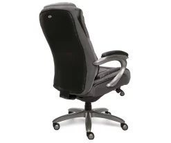 Baxter Black Big & Tall Bonded Leather Office Chair -Home Style Shop 810590377 5