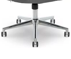 Valetta Gray Microfiber Office Chair 12 Valetta Gray Microfiber Office Chair -Home Style Shop 810590379 6