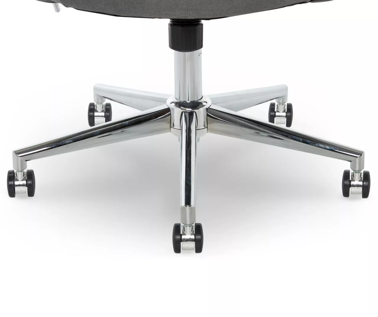 Valetta Gray Microfiber Office Chair 5 Valetta Gray Microfiber Office Chair - Image 5