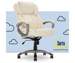 Serta Garret Executive Bonded Leather Office Chair -Home Style Shop 810590385 1