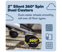 Serta Garret Executive Bonded Leather Office Chair -Home Style Shop 810590385 9