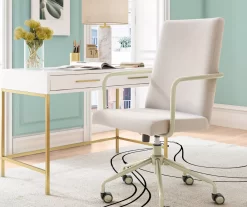 Giselle Velvet Office Chair 32 Giselle Velvet Office Chair -Home Style Shop 810590390 2