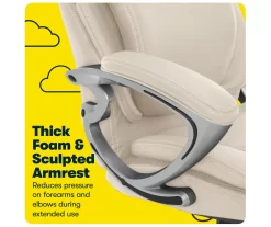 Serta Bryce Bonded Leather Office Chair 31 Serta Bryce Bonded Leather Office Chair -Home Style Shop 810590391 11