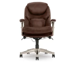 Serta Claremont Bonded Leather Office Chair -Home Style Shop 810590393 3 1