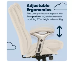 Serta Claremont Bonded Leather Office Chair -Home Style Shop 810590394 11 1