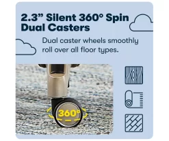 Serta Claremont Bonded Leather Office Chair -Home Style Shop 810590394 12 1