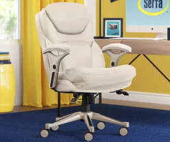 Serta Claremont Bonded Leather Office Chair -Home Style Shop 810590394 2 1