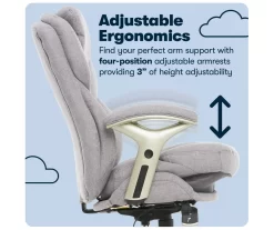 Serta Claremont Fabric Office Chair -Home Style Shop 810590395 11