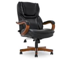 Serta Conway Big & Tall Bonded Leather Office Chair -Home Style Shop 810590408 4 1